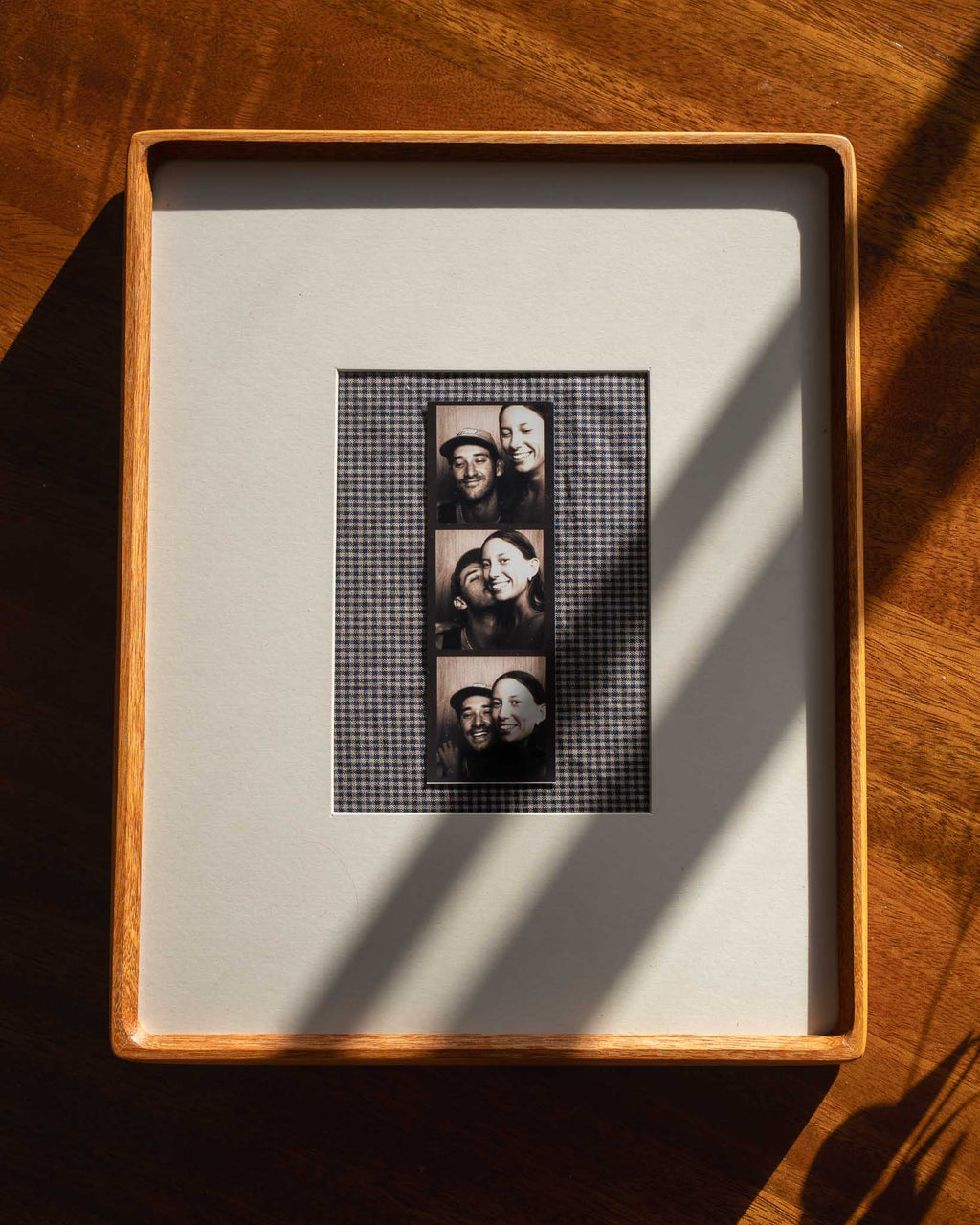 Mid-Century Style Teak Gallery Frame