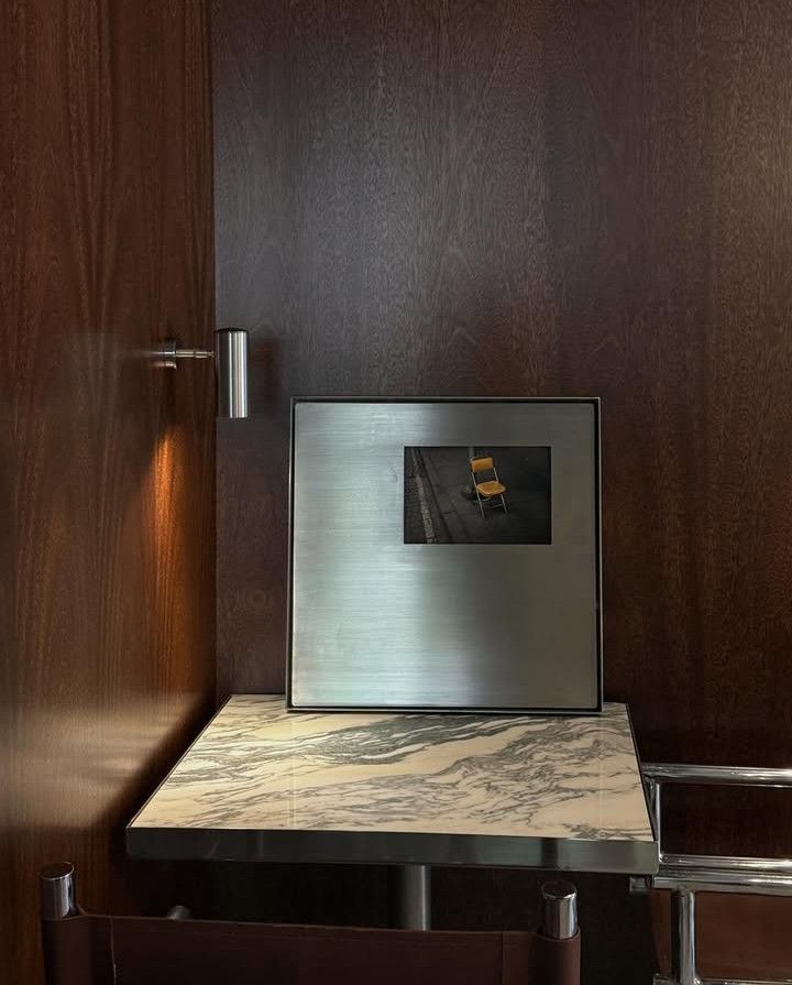 Brushed Steel Gallery Frame